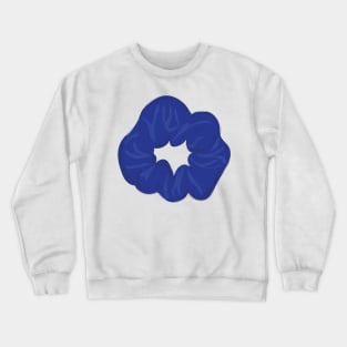 Royal blue Scrunchie Crewneck Sweatshirt